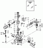 Toro 33-08B401 (108-4) - 108-4 Rear Engine Rider, 1987 Ersatzteile KAWASAKI FB460V TYPE AS-15 ENGINE #2