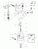 Toro 33-11B602 (111-6) - 111-6 Rear Engine Rider, 1988 Ersatzteile CARBURETOR