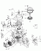 Toro 33-11B602 (111-6) - 111-6 Rear Engine Rider, 1988 Ersatzteile KAWASAKI FB460V TYPE BS-15 ENGINE #1