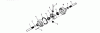 Toro 51060 - Big Red Riding Mower, 25" Side Discharge Mower, 1970 (SN 000001-099999) Ersatzteile DIFFERENTIAL ASSEMBLY PARTS LIST