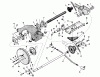 Toro 51060 - Big Red Riding Mower, 25" Side Discharge Mower, 1970 (SN 000001-099999) Ersatzteile ENGAGING ASSEMBLY