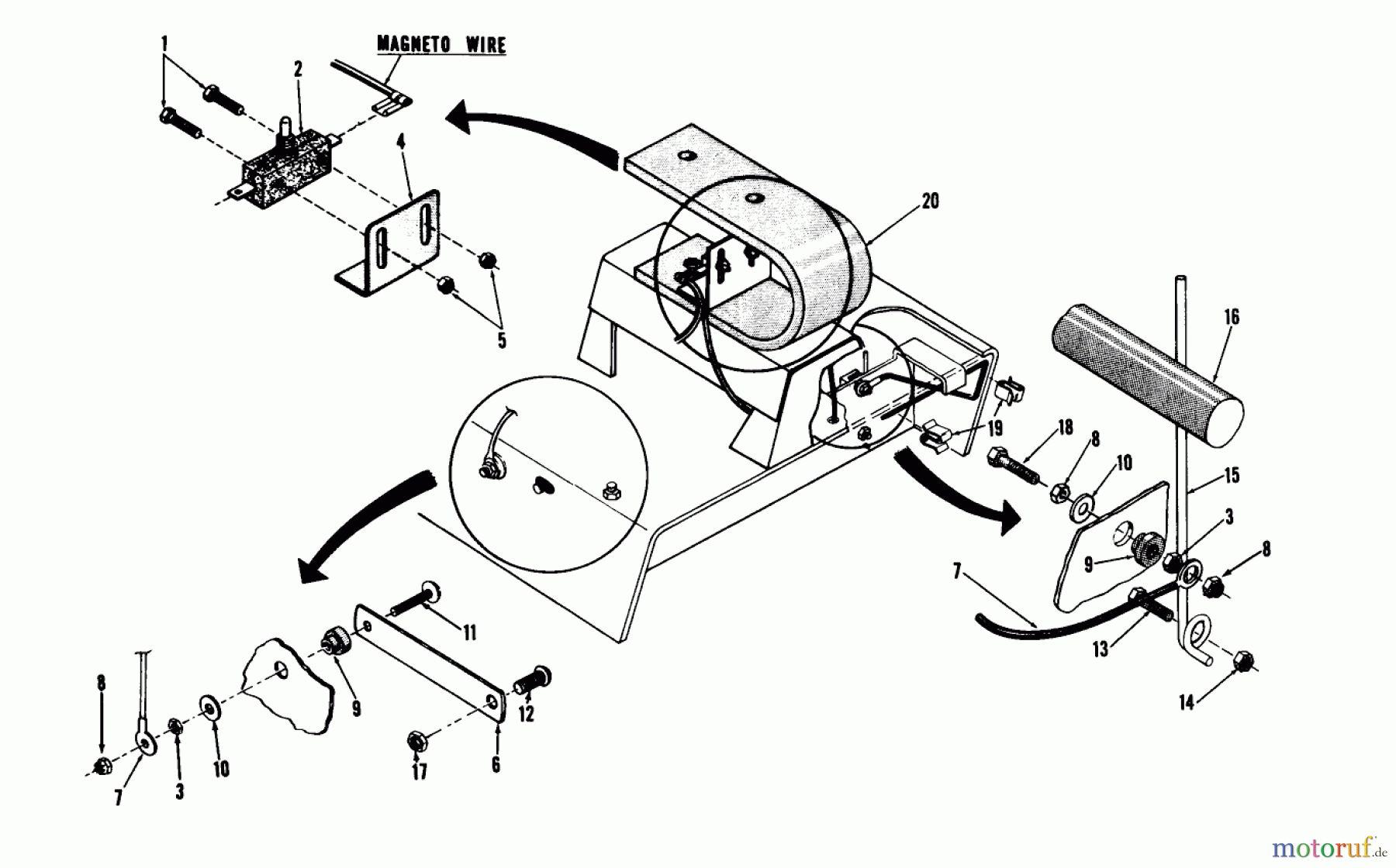 Toro Neu Mowers, Rear-Engine Rider 51060 - Toro Big Red Riding Mower, 25