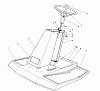 Toro 55600 - HMR-1200, 1989 (9000001-9999999) Ersatzteile STEERING TOWER ASSEMBLY