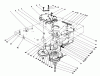 Toro 55600 - HMR-1200, 1989 (9000001-9999999) Ersatzteile TRANSMISSION & CLUTCH ASSEMBLY