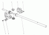 Toro 56010 - 25" Sportlawn Lawnmower, 1972 (2000001-2999999) Ersatzteile DIFFERENTIAL ASSEMBLY