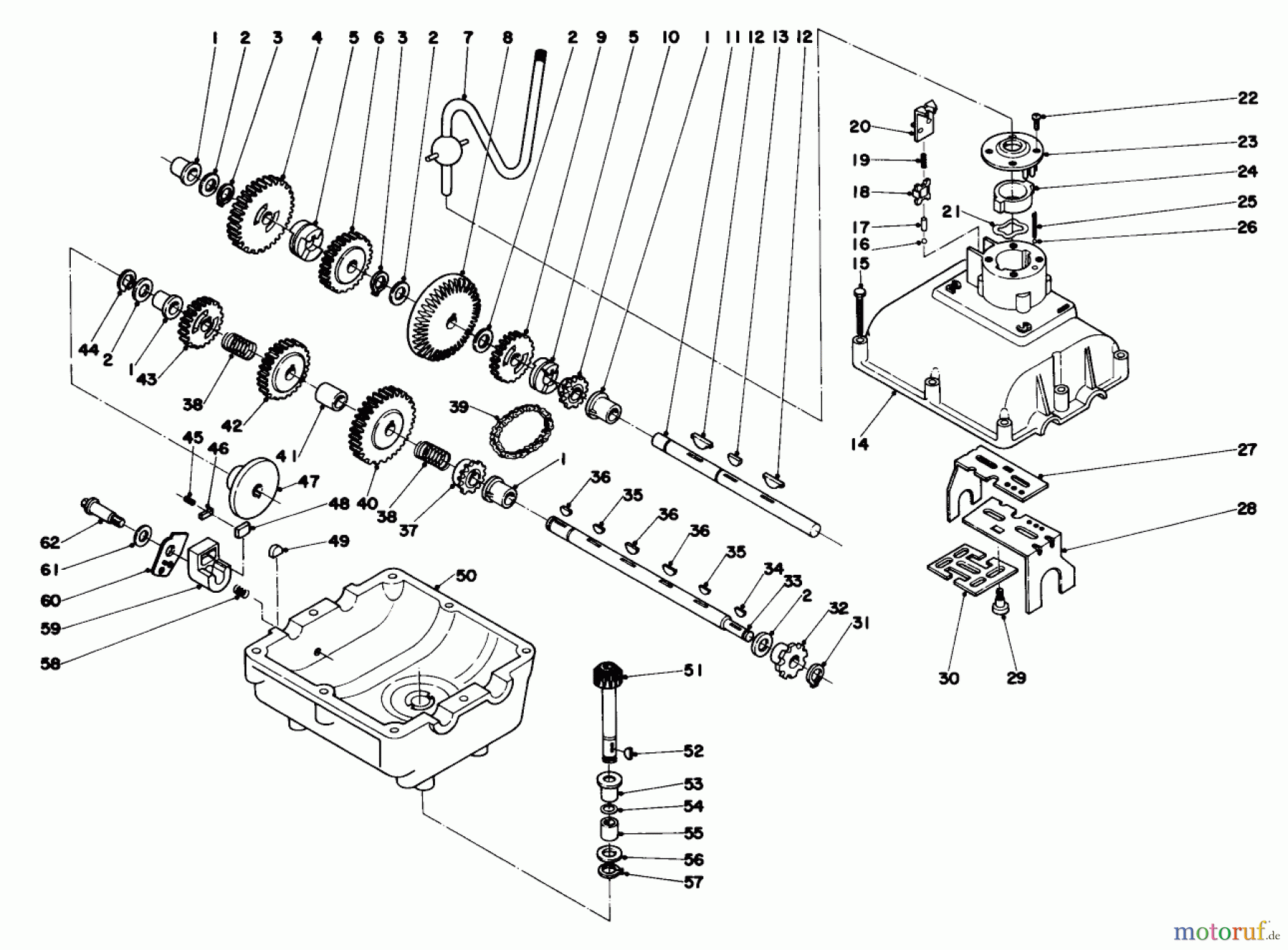Toro Neu Mowers, Rear-Engine Rider 56006 - Toro 25
