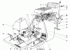 Toro 56006 - 25" Premium Rider, 1979 (9000001-9999999) Ersatzteile BODY AND SEAT ASSEMBLY