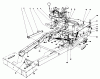 Toro 56006 - 25" Premium Rider, 1979 (9000001-9999999) Ersatzteile FRAME ASSEMBLY