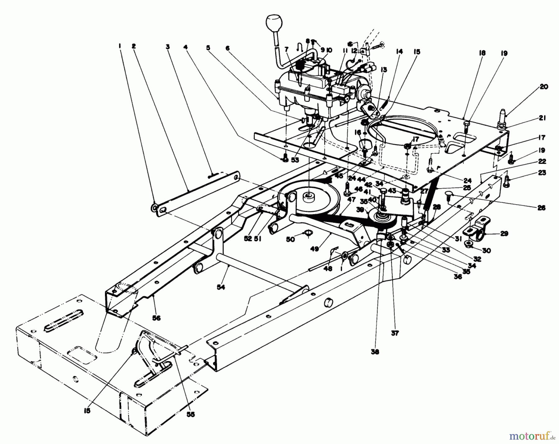 Toro Neu Mowers, Rear-Engine Rider 56006 - Toro 25