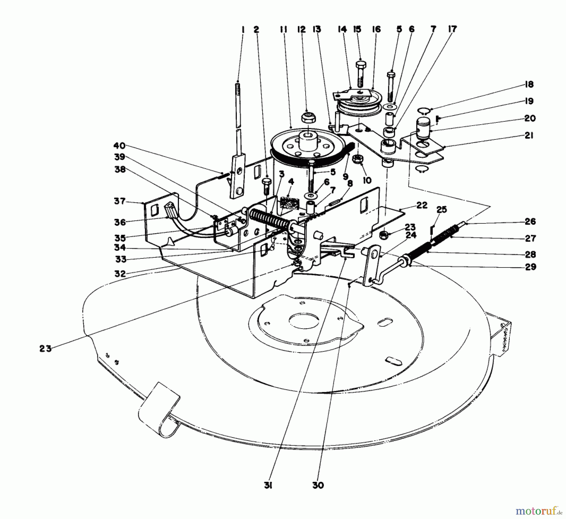 Toro Neu Mowers, Rear-Engine Rider 56006 - Toro 25