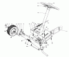 Toro 56006 - 25" Premium Rider, 1980 (0000001-0999999) Ersatzteile FRONT AXLE ASSEMBLY
