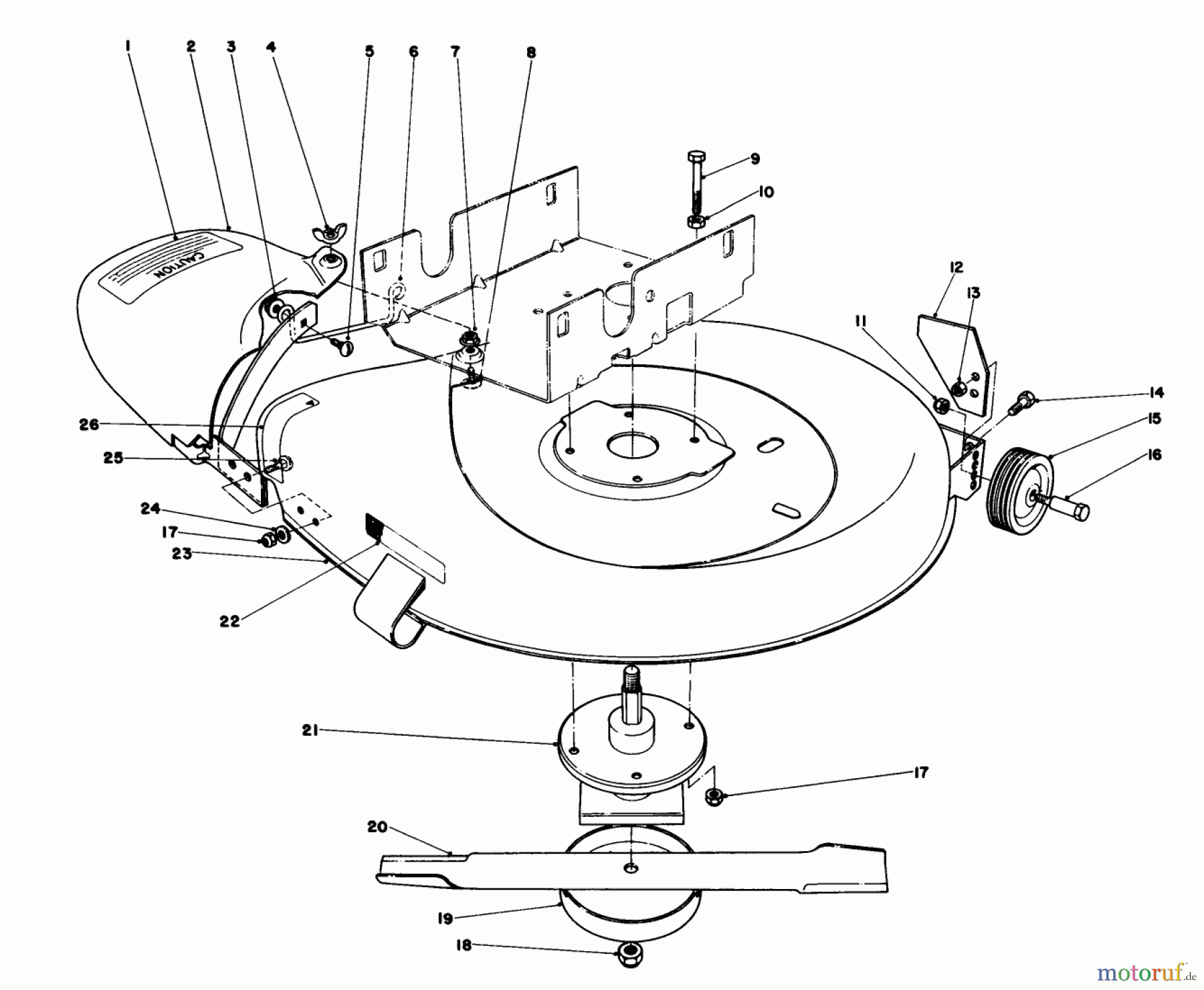 Toro Neu Mowers, Rear-Engine Rider 56006 - Toro 25