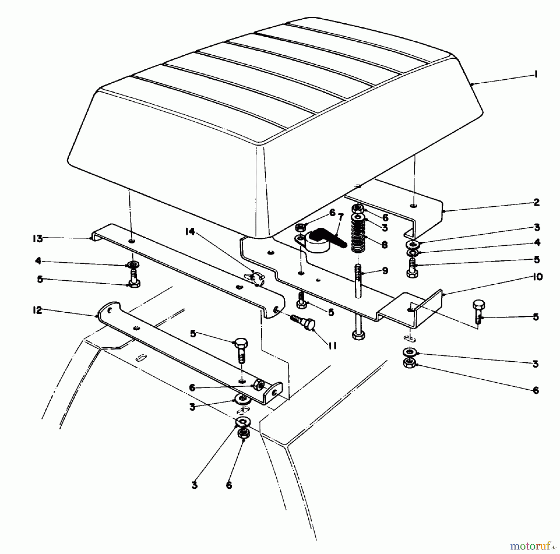 Toro Neu Mowers, Rear-Engine Rider 56006 - Toro 25