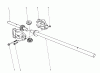 Toro 56006 - 25" Premium Rider, 1981 (1000001-1999999) Ersatzteile DIFFERENTIAL ASSEMBLY