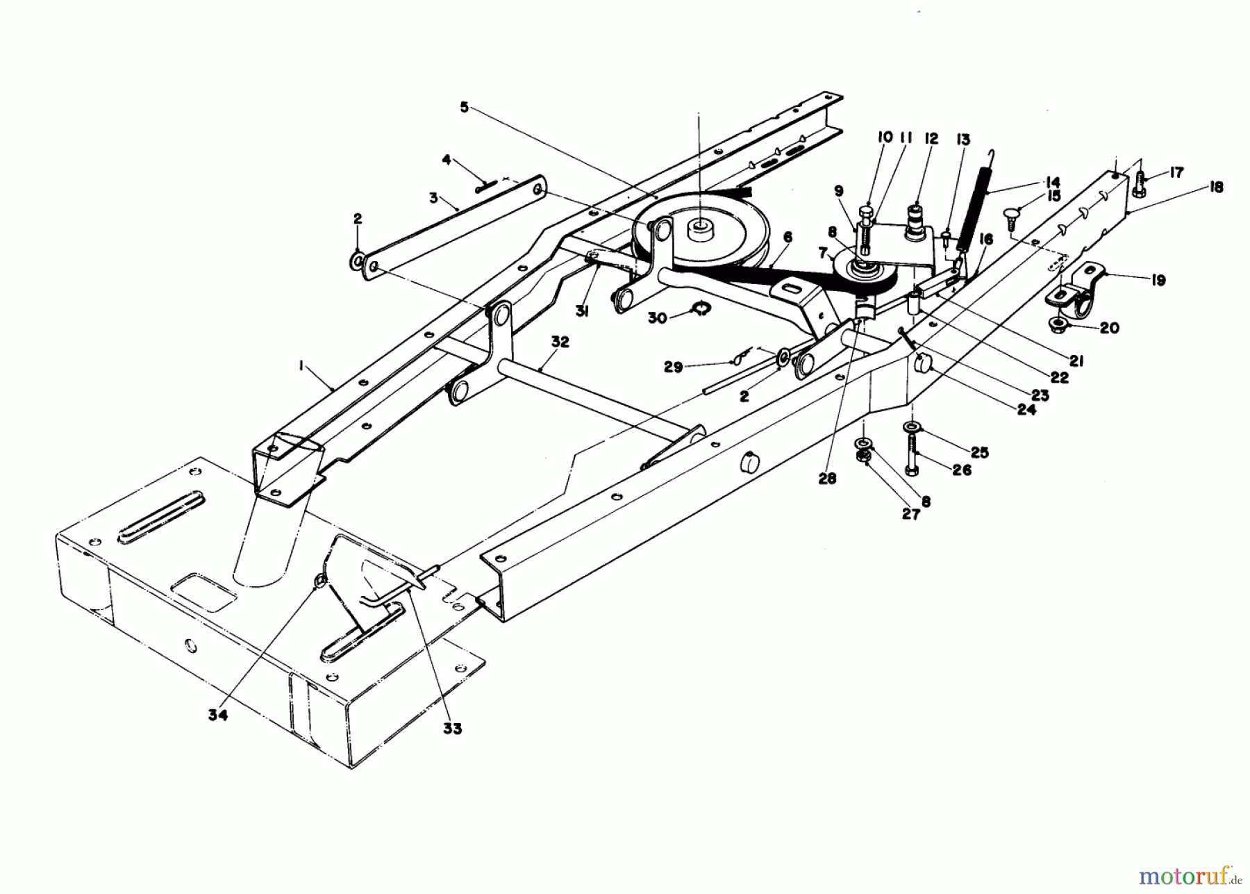 Toro Neu Mowers, Rear-Engine Rider 56006 - Toro 25