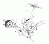 Toro 56006 - 25" Premium Rider, 1981 (1000001-1999999) Ersatzteile FRONT AXLE ASSEMBLY