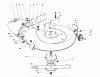 Toro 56006 - 25" Premium Rider, 1981 (1000001-1999999) Ersatzteile MOWER HOUSING ASSEMBLY