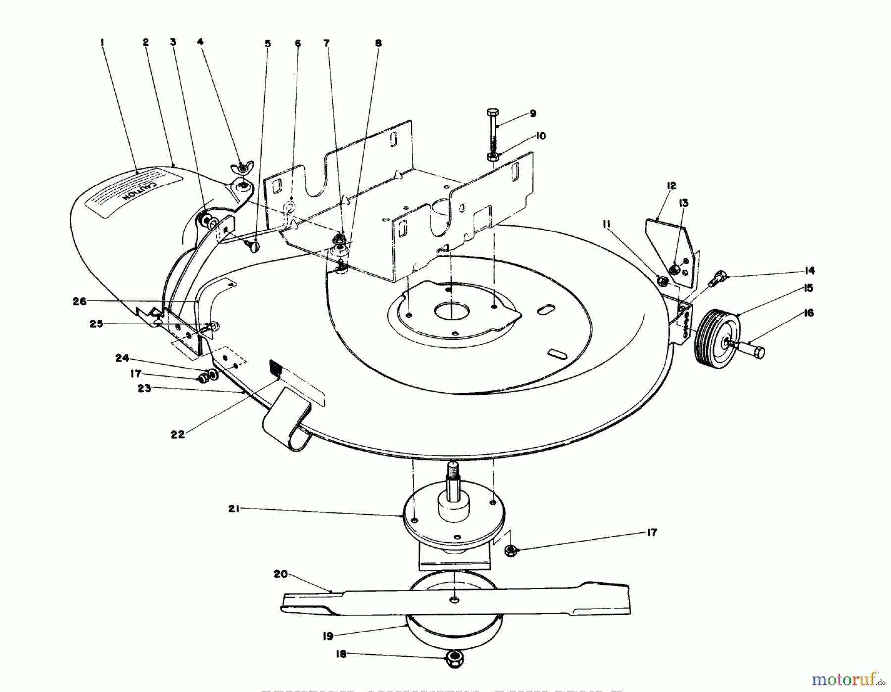 Toro Neu Mowers, Rear-Engine Rider 56006 - Toro 25