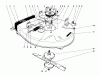 Toro 56015 - 25" Standard Rider, 1974 (4000001-4999999) Ersatzteile 25" MOWER ASSEMBLY