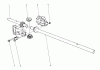 Toro 56015 - 25" Standard Rider, 1974 (4000001-4999999) Ersatzteile DIFFERENTIAL ASSEMBLY