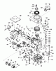 Toro 56015 - 25" Standard Rider, 1974 (4000001-4999999) Ersatzteile ENGINE MODEL NO. LAV 50 TYPE 62003 TECUMSEH