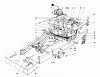 Toro 56015 - 25" Standard Rider, 1974 (4000001-4999999) Ersatzteile FRAME ASSEMBLY