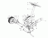 Toro 56015 - 25" Standard Rider, 1974 (4000001-4999999) Ersatzteile FRONT AXLE ASSEMBLY