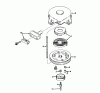 Toro 56015 - 25" Standard Rider, 1974 (4000001-4999999) Ersatzteile REWIND STARTER 590420