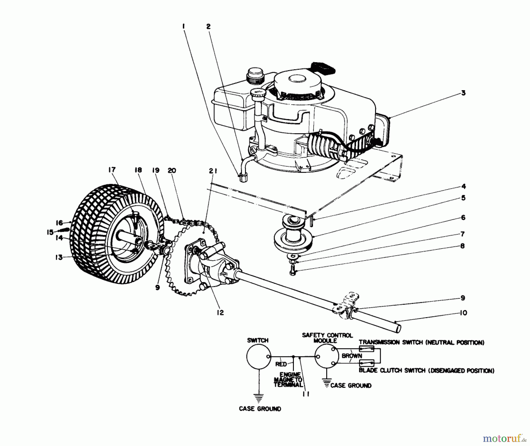 Toro Neu Mowers, Rear-Engine Rider 56025 - Toro 25