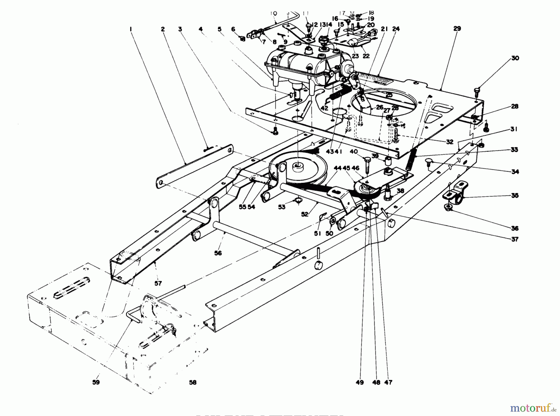 Toro Neu Mowers, Rear-Engine Rider 56025 - Toro 25