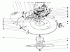 Toro 56027 - 25" Premium Rider Keylectric, 1974 (4000001-4999999) Ersatzteile 25" MOWER ASSEMBLY