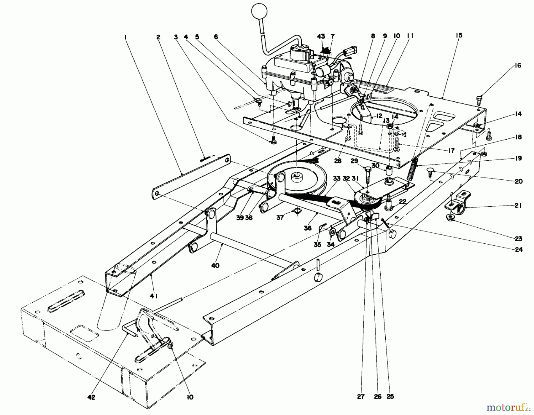 Toro Neu Mowers, Rear-Engine Rider 56027 - Toro 25