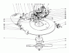 Toro 56022 - 25" Premium Rider, 1975 (5000001-5999999) Ersatzteile 25" MOWER ASSEMBLY