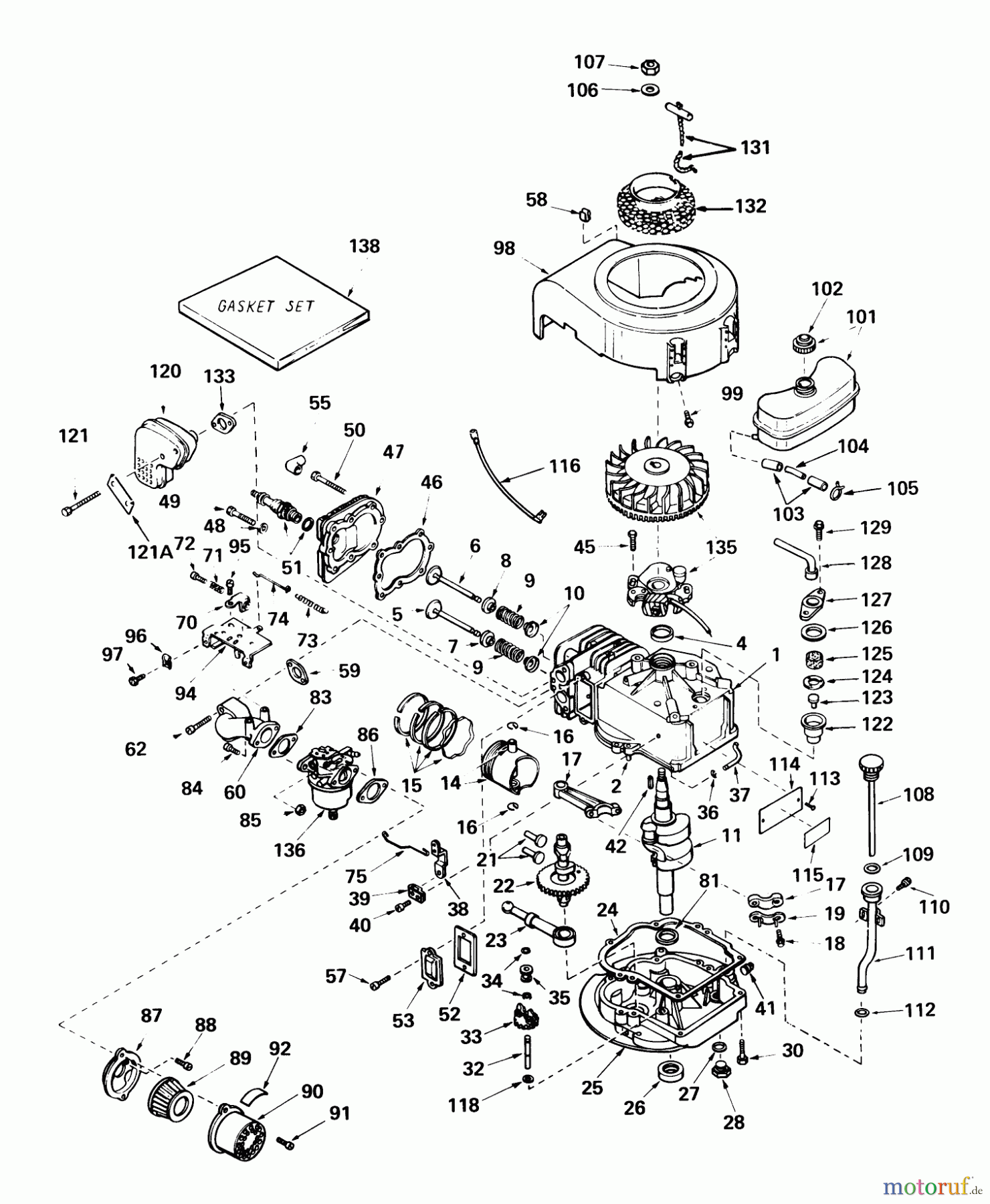 Toro Neu Mowers, Rear-Engine Rider 56022 - Toro 25