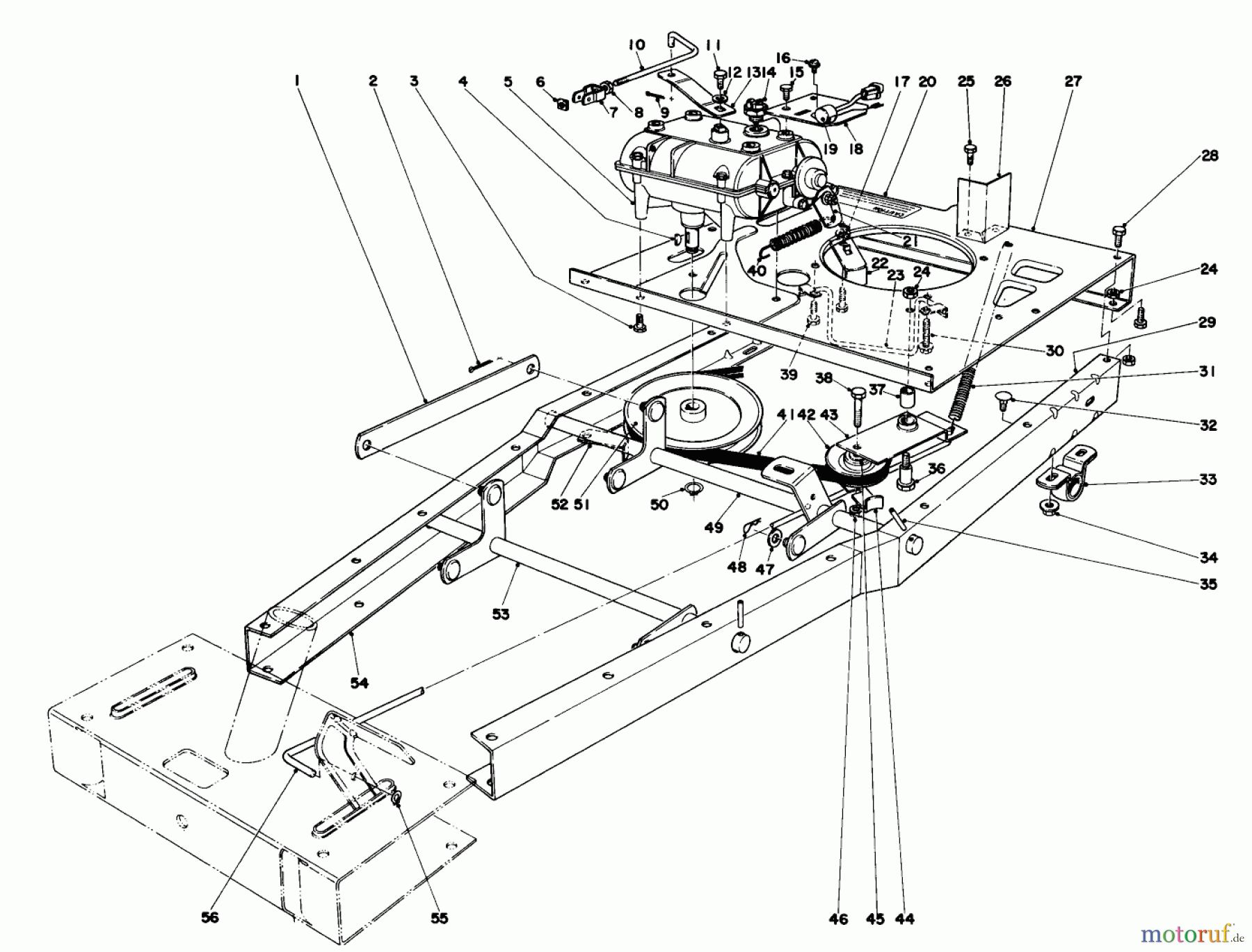 Toro Neu Mowers, Rear-Engine Rider 56030 - Toro 25