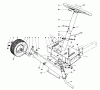 Toro 56030 - 25" Premium Rider Keylectric, 1973 (3000001-3999999) Ersatzteile FRONT AXLE ASSEMBLY