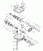 Toro 56030 - 25" Premium Rider Keylectric, 1973 (3000001-3999999) Ersatzteile TRANSMISSION ASSEMBLY