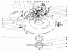 Toro 56033 - 25" Premium Rider Keylectric, 1974 (4000001-4999999) Ersatzteile 25" MOWER ASSEMBLY