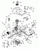 Toro 56033 - 25" Premium Rider Keylectric, 1974 (4000001-4999999) Ersatzteile TECUMSEH ENGINE MODEL NO. V70-125183A