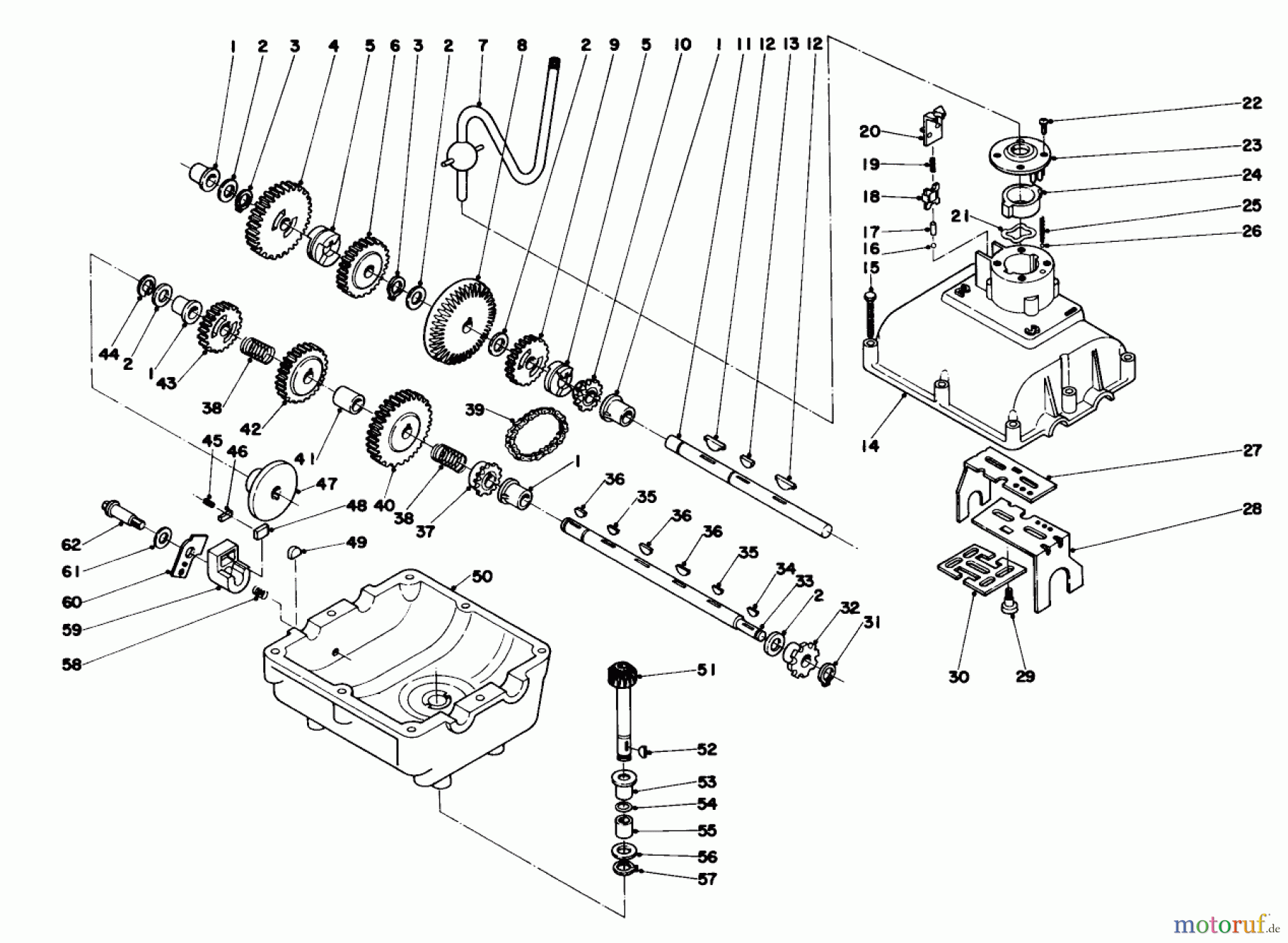 Toro Neu Mowers, Rear-Engine Rider 56033 - Toro 25