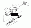 Toro 56036 - 25" Premium Rider Keylectric, 1976 (6000001-6999999) Ersatzteile 12 VOLT ELECTRIC STARTER NO. 33606