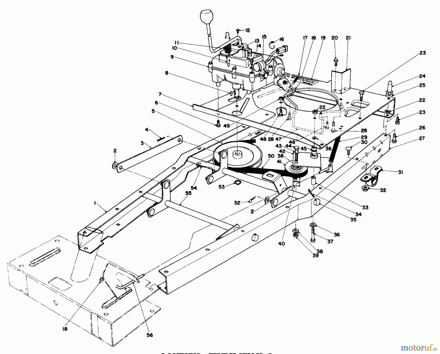 Toro Neu Mowers, Rear-Engine Rider 56036 - Toro 25