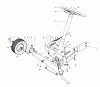Toro 56036 - 25" Premium Rider Keylectric, 1976 (6000001-6999999) Ersatzteile FRONT AXLE ASSEMBLY