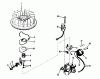 Toro 56036 - 25" Premium Rider Keylectric, 1976 (6000001-6999999) Ersatzteile MAGNETO NO. 610694A