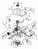 Toro 56036 - 25" Premium Rider Keylectric, 1976 (6000001-6999999) Ersatzteile TECUMSEH ENGINE MODEL NO. V70-125183C