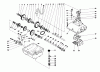 Toro 56036 - 25" Premium Rider Keylectric, 1976 (6000001-6999999) Ersatzteile TRANSMISSION ASSEMBLY