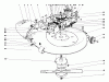 Toro 56044 - 25" Premium Rider Keylectric, 1977 (7000001-7999999) Ersatzteile 25" MOWER ASSEMBLY