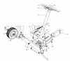 Toro 56044 - 25" Premium Rider Keylectric, 1977 (7000001-7999999) Ersatzteile FRONT AXLE ASSEMBLY