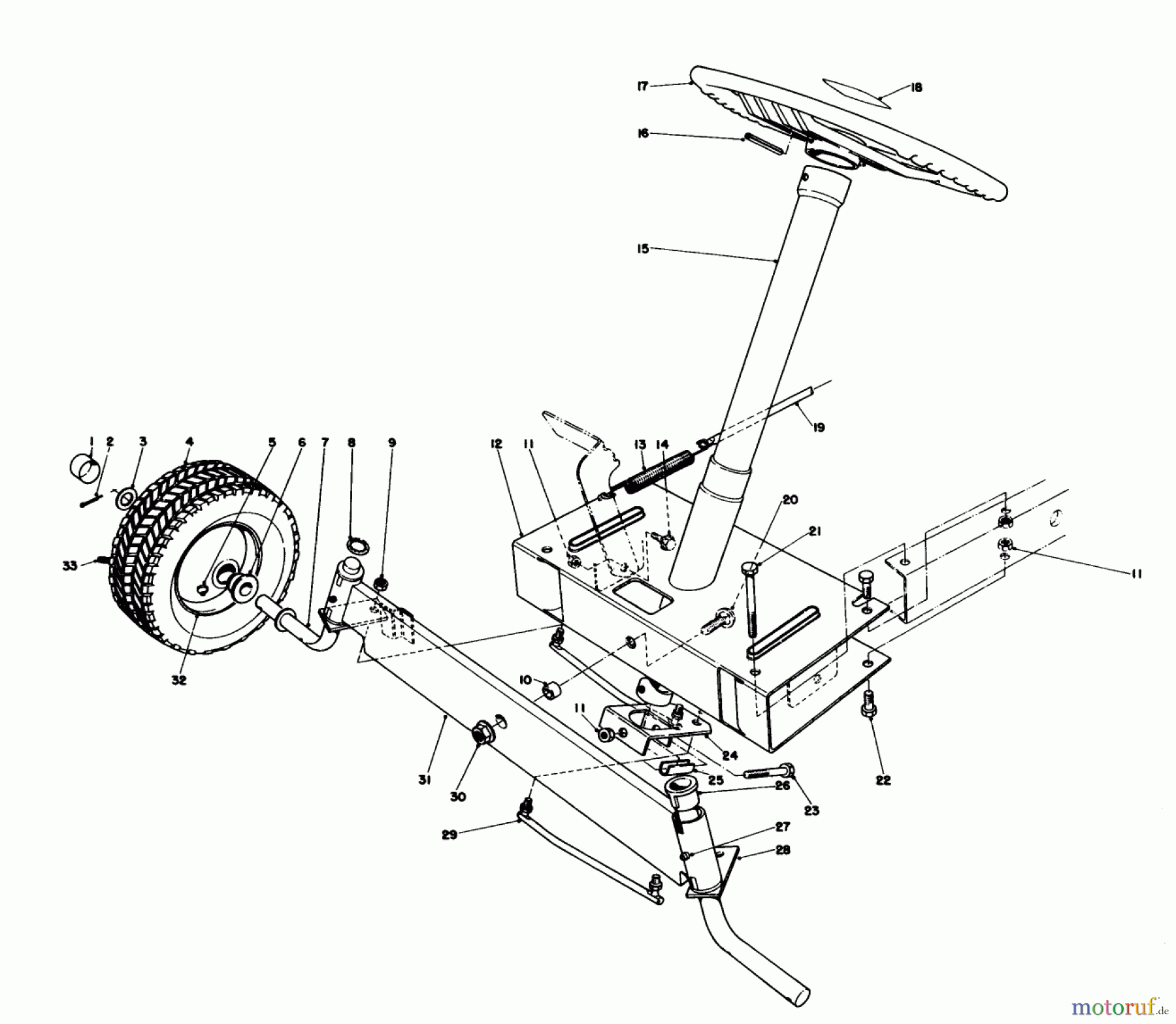 Toro Neu Mowers, Rear-Engine Rider 56036 - Toro 25