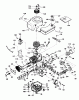 Toro 56044 - 25" Premium Rider Keylectric, 1977 (7000001-7999999) Ersatzteile TECUMSEH ENGINE MODEL NO. V70-125183C